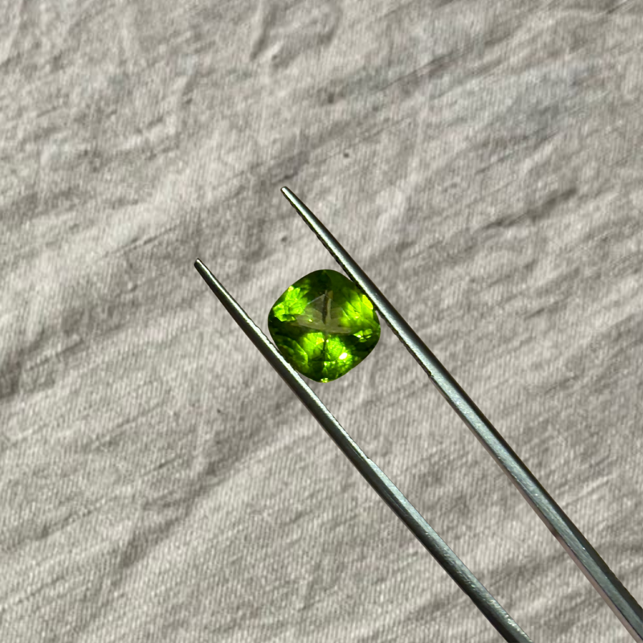 3.6ct Cushion Peridot